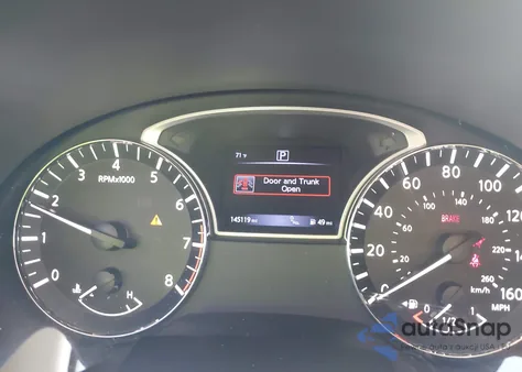 2017 Nissan Altima 2.5 Sv from USA, damaged, VIN 1N4AL3AP8HC192826